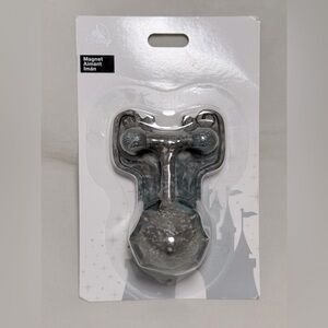 Disney Parks The Haunted Mansion Magnet Door Knocker Grey NEW